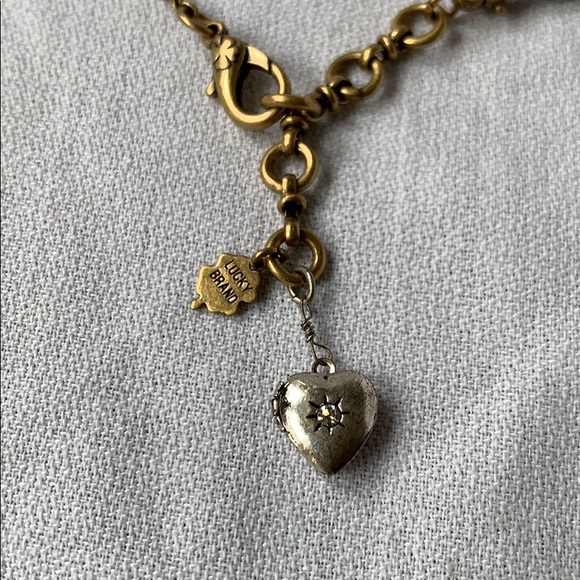 Lucky Brand heart Key Nicklace - Picture 7 of 8